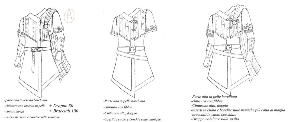 Costumes Sketches and Illustrations